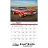 Muscle Cars Wall Calendar: 2025 Spiral Bound