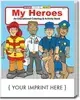 Custom Printed My Heroes Coloring Books