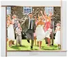 Trendy Satin White & Rose Gold Custom Photo Frame