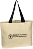 Natural Cotton Canvas Tote Bag