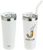 Custom Stainless Steel Tumbler with Straw (NAYAD® Trouper 22 oz)