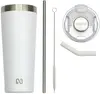 Custom Stainless Steel Tumbler with Straw (NAYAD® Trouper 22 oz)