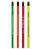 Neon Colored Pencil Set with Eraser