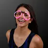 Neon Glow Glasses  Assorted Colors