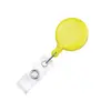 Custom Logo Plastic Badge Reel (Neon Opaque)