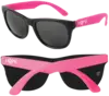 Personalized Neon Sunglasses - Black Frame