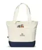 Newport Cotton Zippered Tote