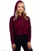 Next Level Apparel Ladies' Cropped Pullover Hooded Sweatshirt