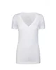 Next Level Apparel Ladies' CVC Deep V-Neck T-Shirt