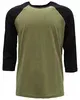 Next Level Apparel Unisex CVC Three-Quarter Sleeve Raglan Baseball T-Shirt