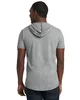 Next Level Apparel Unisex Mock Twist Short Sleeve Hoody T-Shirt