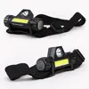 Nocturnal LED & COB Rechargeable Headlamp