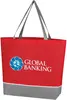 Imprinted Non-Woven Overtime Tote Bag