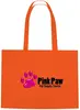 Non-Woven Shopper Tote Bag With Hook And Loop Closure