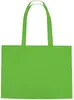 Non-Woven Shopper Tote Bag With Hook And Loop Closure