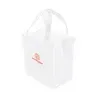 Non Woven Tote: 12" W x 13" H x 8" D