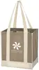 Non-Woven Two-Tone Shopper Tote Bag