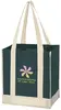 Non-Woven Two-Tone Shopper Tote Bag