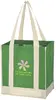 Non-Woven Two-Tone Shopper Tote Bag