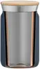 Nordic - 9 oz. Double Wall Copper-Lined Stainless Steel Tumbler with Bamboo Lid