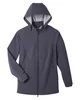 North End Ladies' City Hybrid Soft Shell Hooded Jacket