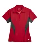 North End Ladies' Serac UTK CoolLogik Performance Zippered Polo