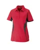 North End Ladies' Serac UTK CoolLogik Performance Zippered Polo