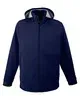 North End Men's City Hybrid Soft Shell Hooded Jacket