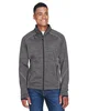 North End Men's Flux Mélange Bonded Fleece Jacket