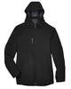 North End Men's Glacier Insulated Three-Layer Fleece Bonded Soft Shell Jacket with Detachable Hood