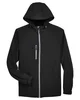 North End Men's Prospect Two-Layer Fleece Bonded Soft Shell Hooded Jacket