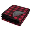 Custom Printed Northwoods Plaid Blanket