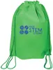 NW Drawstring Backpack with Gusset