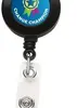 Custom Logo Round Badge Reel