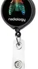 Custom Logo Badge Reel with Lanyard Attachment