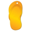 Orange Flip Flop Luggage Tag