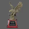 Customizable Eagle Excellence Award with Rosewood Base