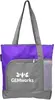 Promotional 600D Polyester Zipper Tote with 210D Pocket