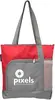 Promotional 600D Polyester Zipper Tote with 210D Pocket