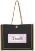 Paradise Jute Tote Bag