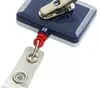 Patriot ID Badge Reel with 360º Swivel Alligator Clip (Available in 6 Shapes)