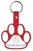 Custom Promotional Paw Key Tag