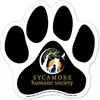 Custom Magnetic Paw Print Signs