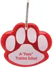 Paw Shaped Reflective Collar Tag