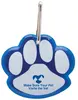 Paw Shaped Reflective Collar Tag