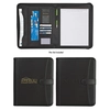 Pebble Grain 8 " x 11" Zippered Portfolio With Calculator