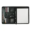 Customized UltraHyde Zippered Padfolio with Document Pockets and Business Card Holders - Pedova™ Series