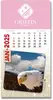 Custom Americana Calendar Pad - Peel-N-Stick® 1025AM