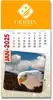 Custom Americana Calendar Pad - Peel-N-Stick® 1025AM