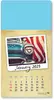 Personalized Classic Cars Peel-N-Stick Calendar Pad